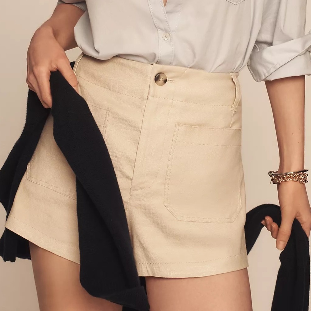 Colette Shorts Anthropologie Maeve NEW